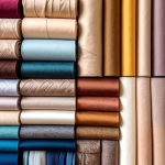 Как да избираш правилните материи - Детайлни текстури на различни платове – памук, лен, вълна и смесени материи