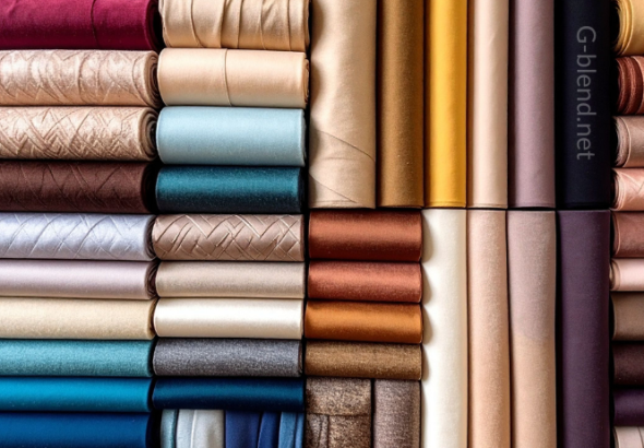 Как да избираш правилните материи - Детайлни текстури на различни платове – памук, лен, вълна и смесени материи